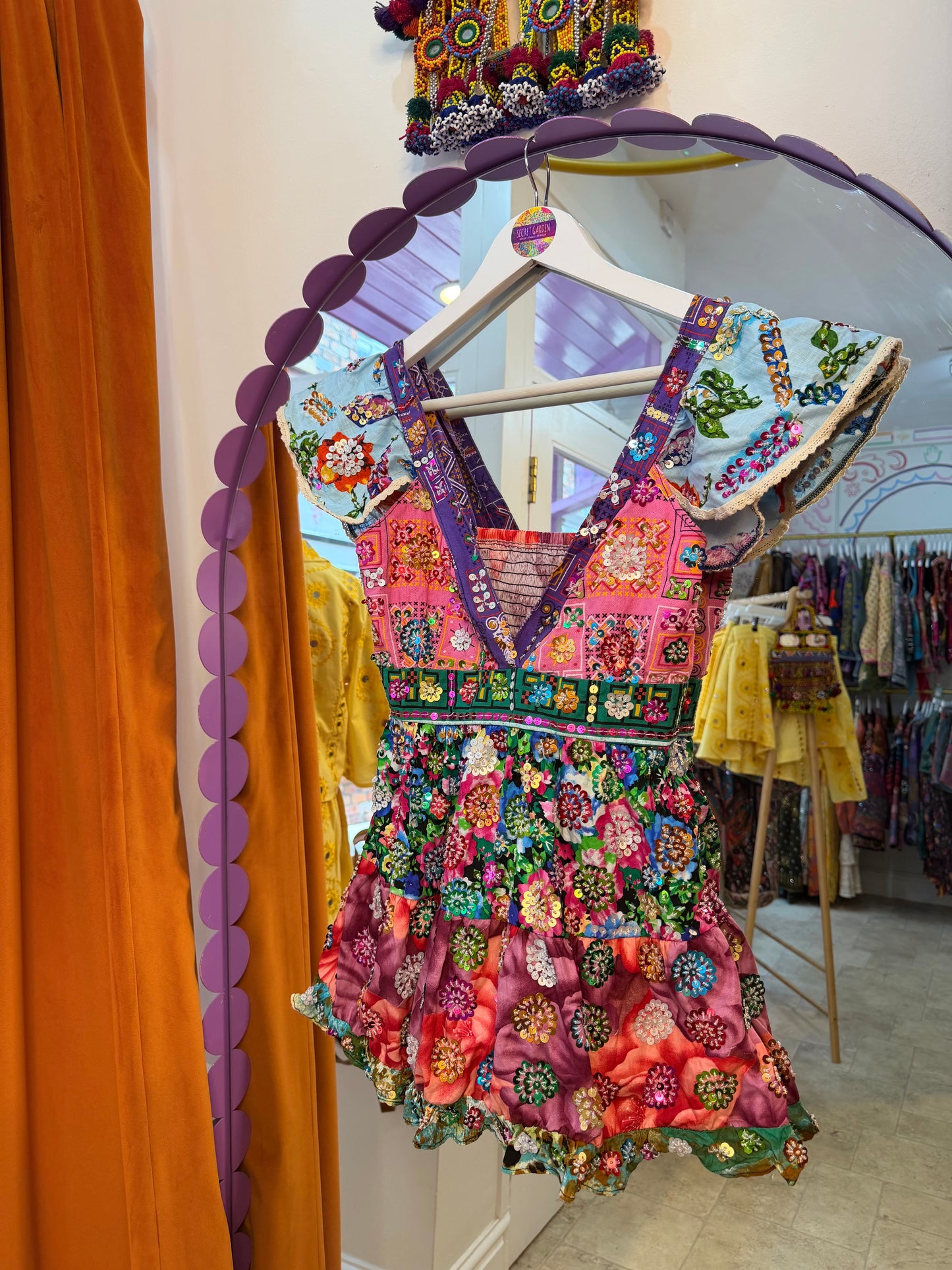 Gypsy Soul Flower Top