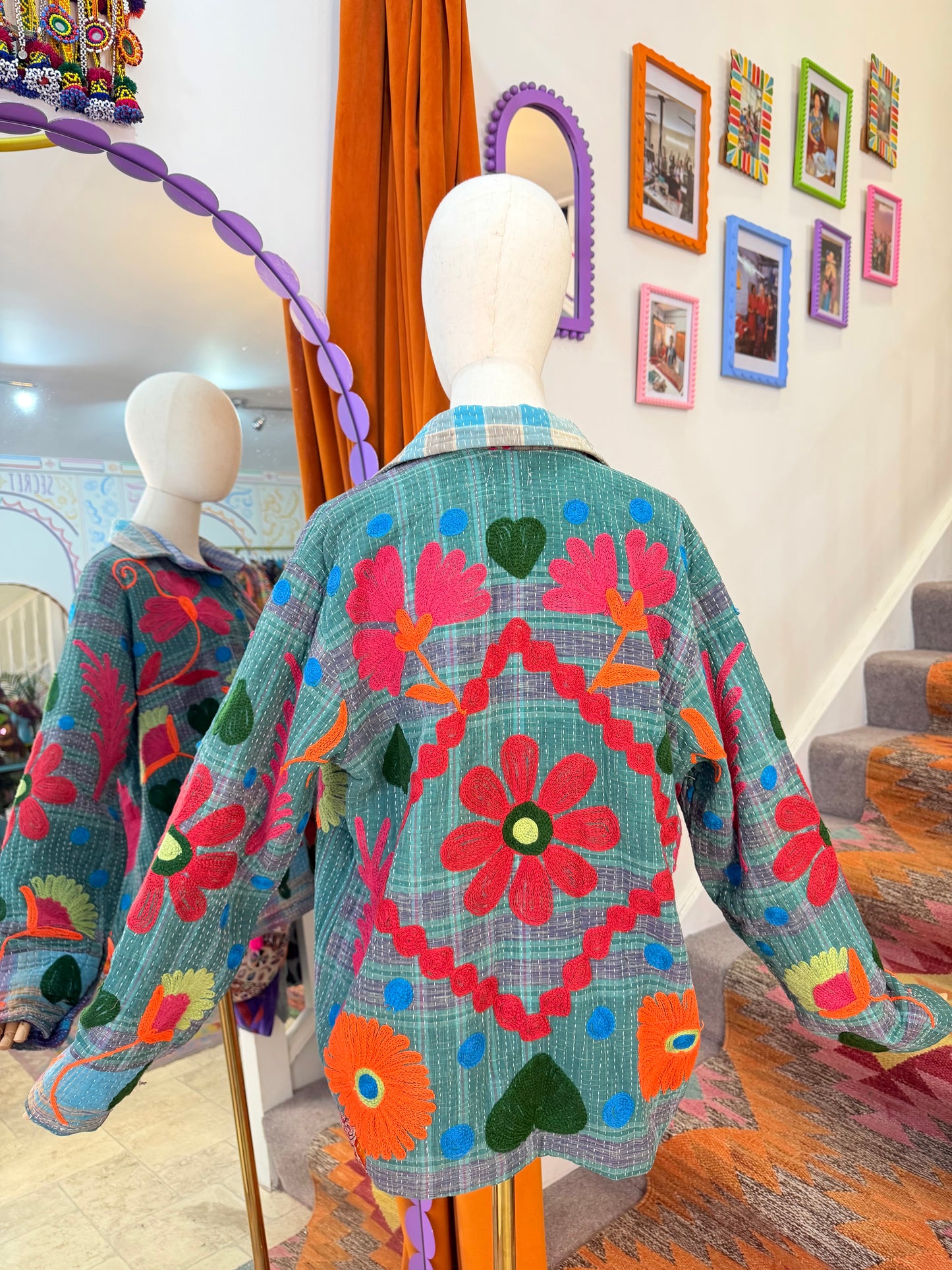 Suzani Kantha Shacket