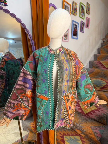 Blanket Kantha Jacket - 2