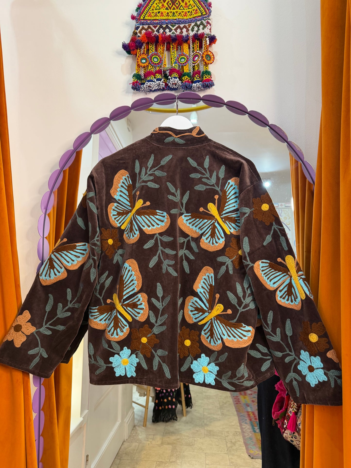 Velvet Butterfly Jacket