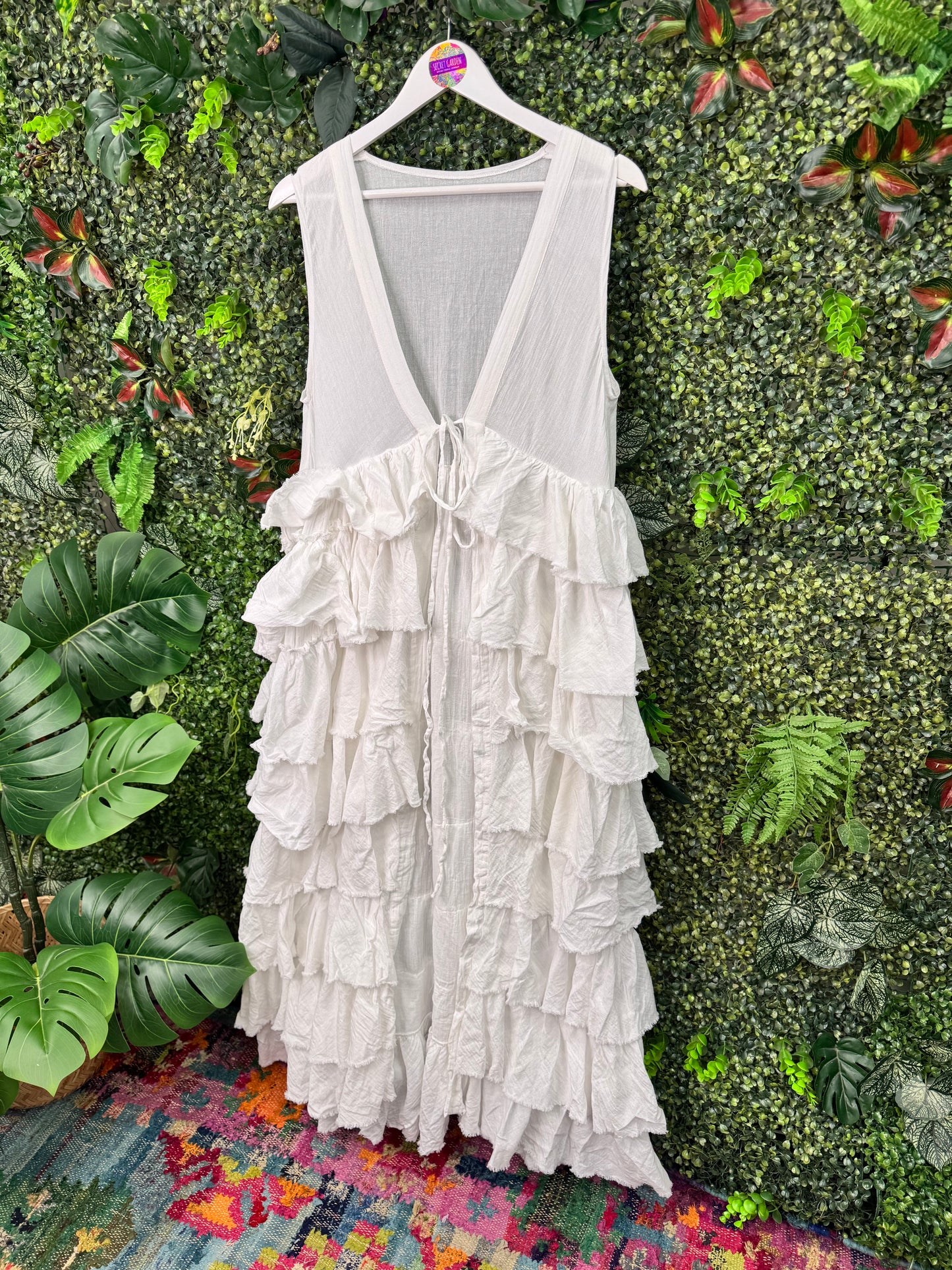 Bohemia Ruffle Maxi Jacket