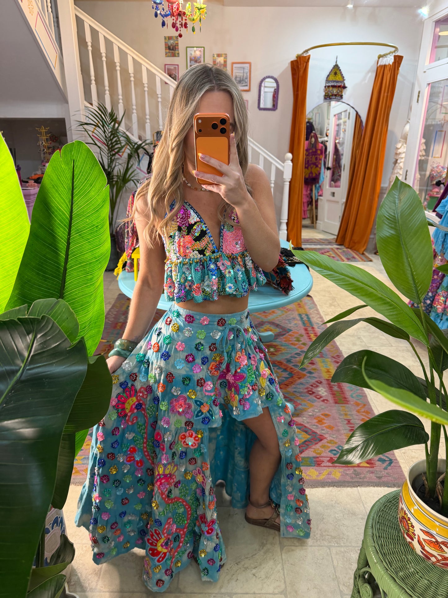 Gypsy Soul Ibiza Tie Dye Skirt