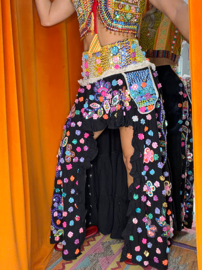 Gypsy Soul Black Ibiza Skirt