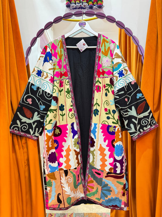 Suzani Kimono Long Jacket