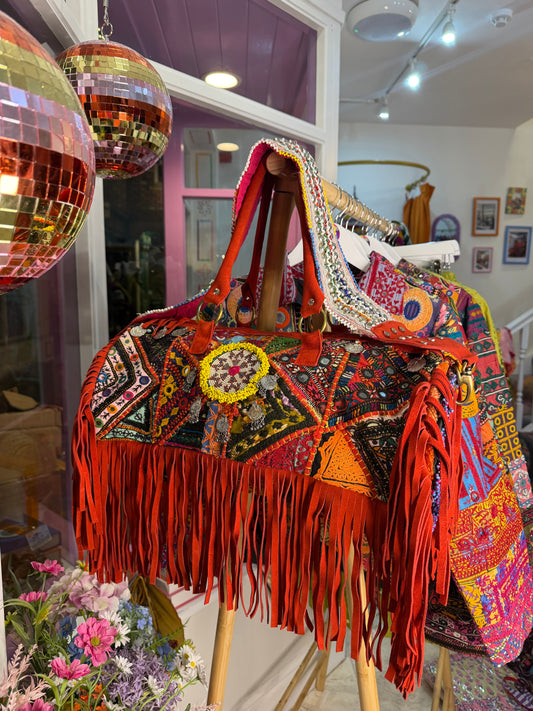 Havana Overnight Tassel Bag