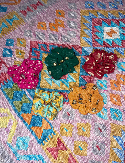 Phulkari Scrunchie