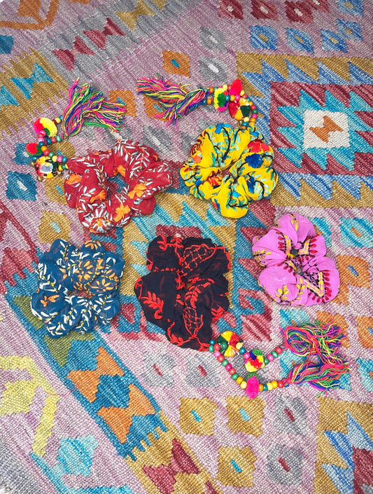 Phulkari Scrunchie