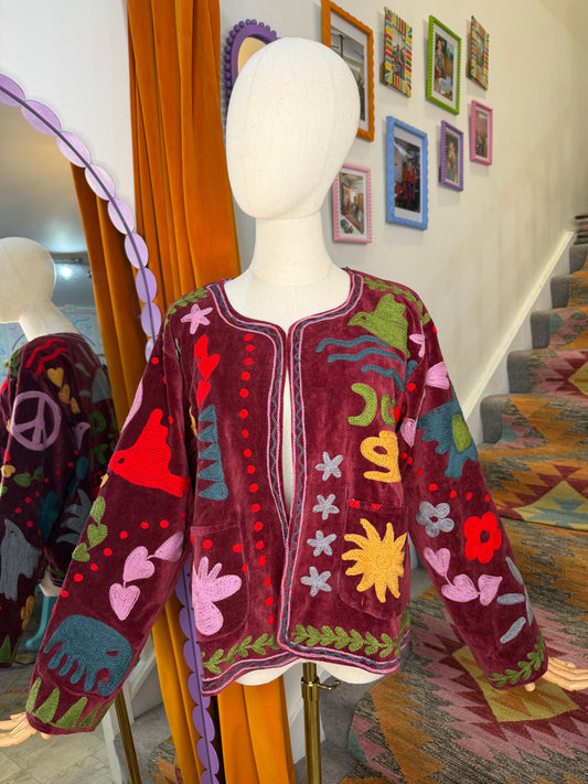 Joy Velvet Duster Jacket - 3