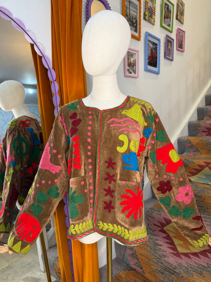 Joy Velvet Duster Jacket - 7