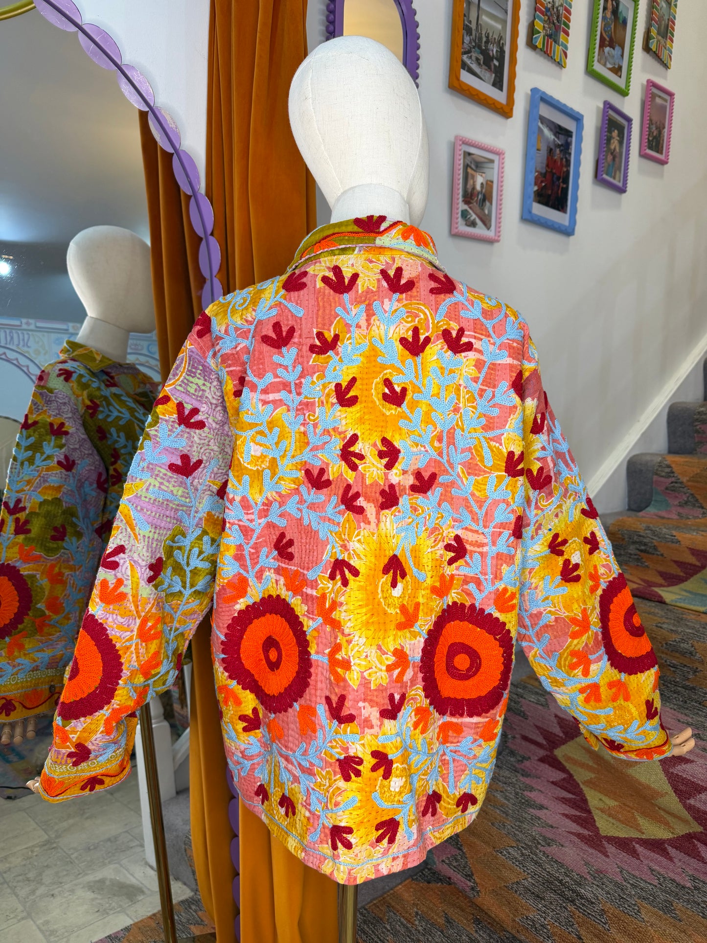 Suzani Kantha Shacket - 3