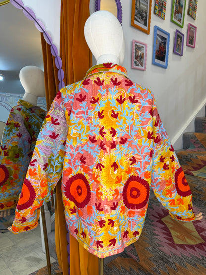Suzani Kantha Shacket - 3