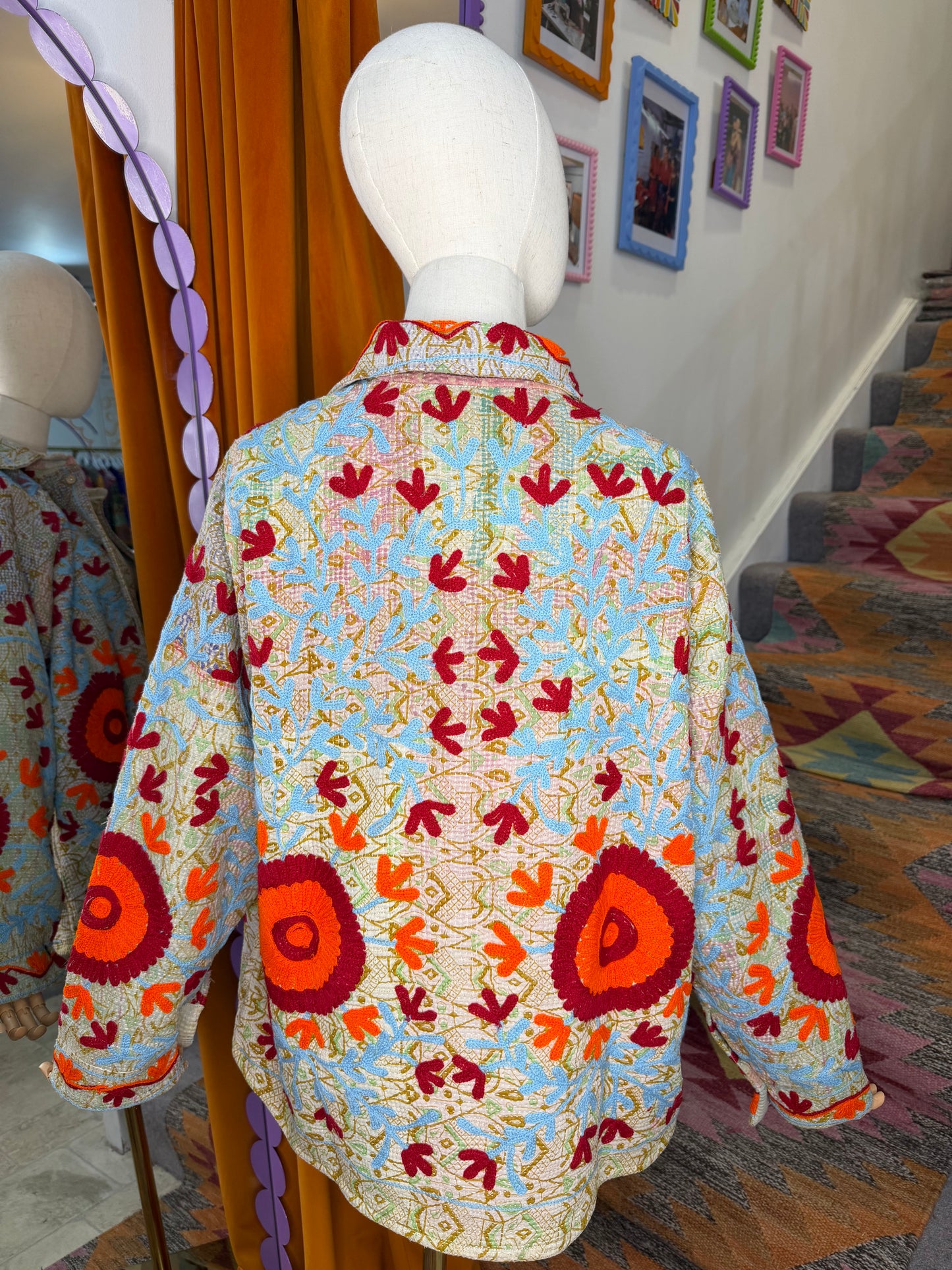 Suzani Kantha Shacket - 5