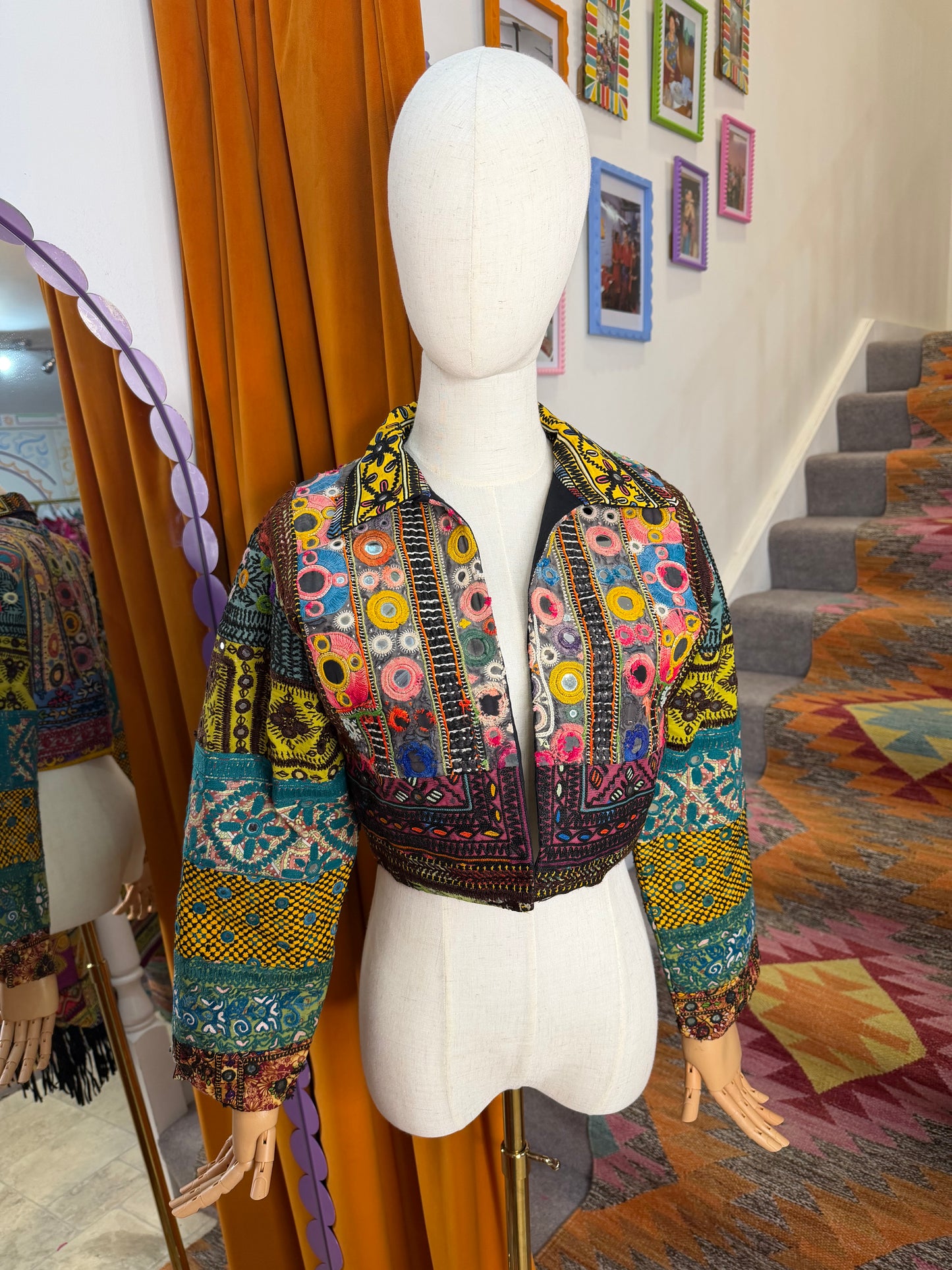 Jaipur Cropped Jacket - 1