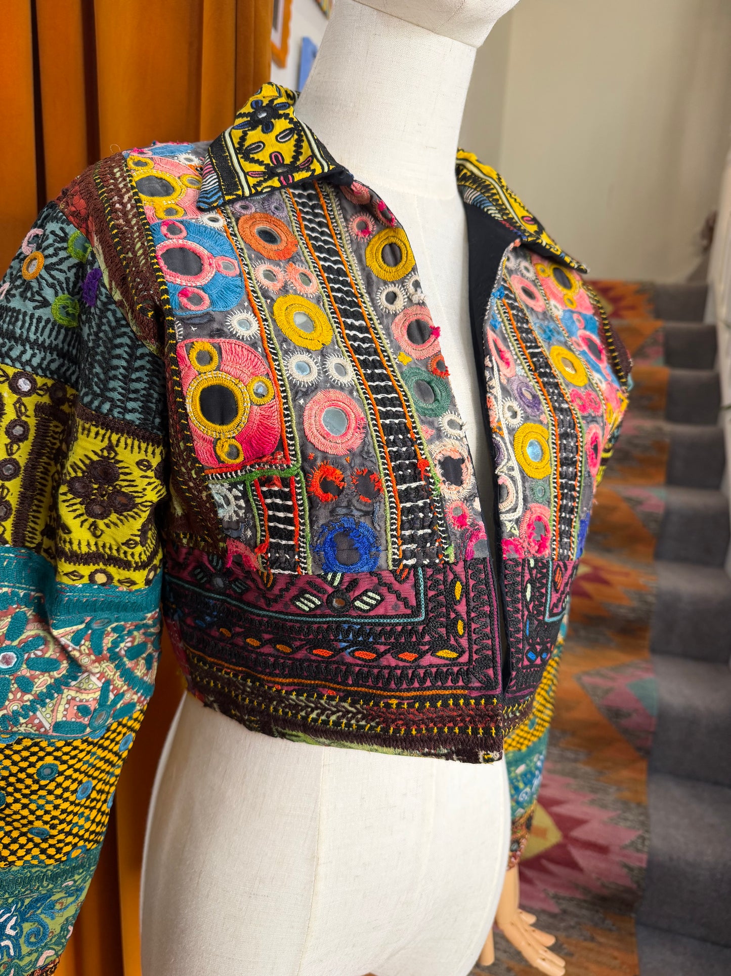 Jaipur Cropped Jacket - 1