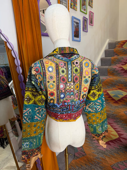 Jaipur Cropped Jacket - 1