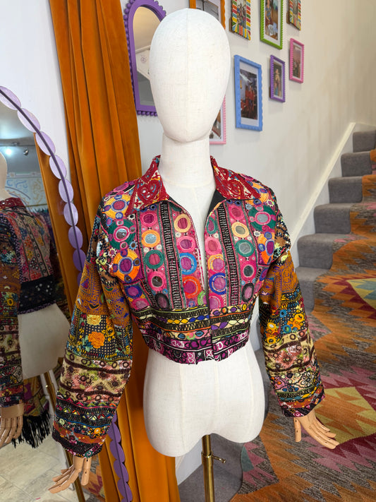 Jaipur Cropped Jacket - 3