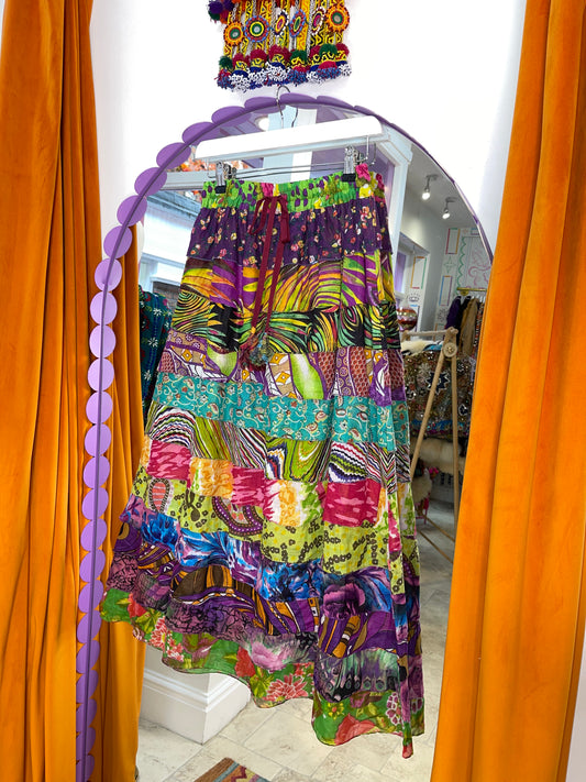 Ruffle Maxi Skirt - 3