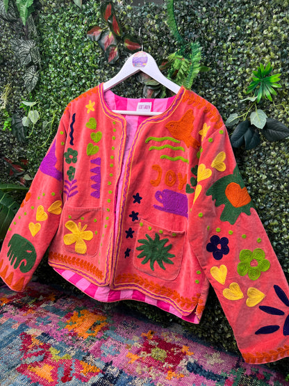 JOY Velvet Duster Jacket - 16