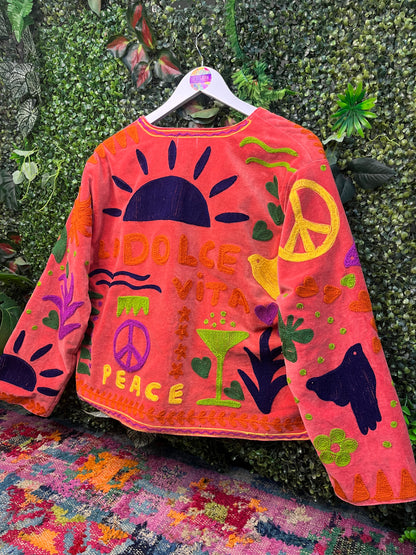 JOY Velvet Duster Jacket - 16