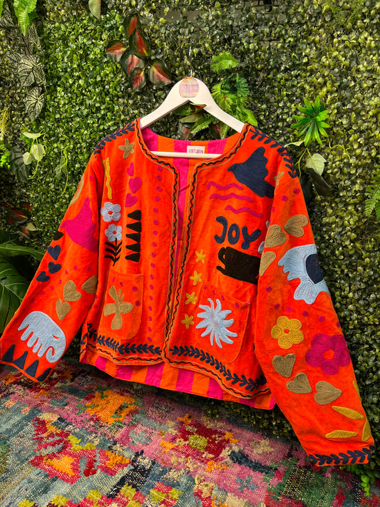 JOY Velvet Duster Jacket - 24