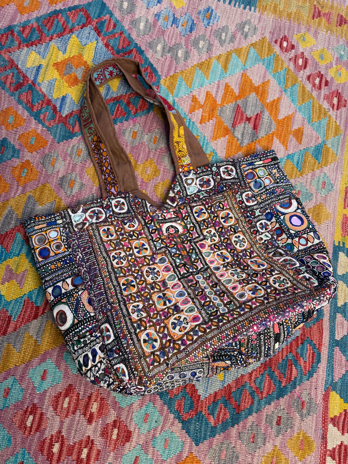 Vintage Shoulder Banjara Tote Bag - 2