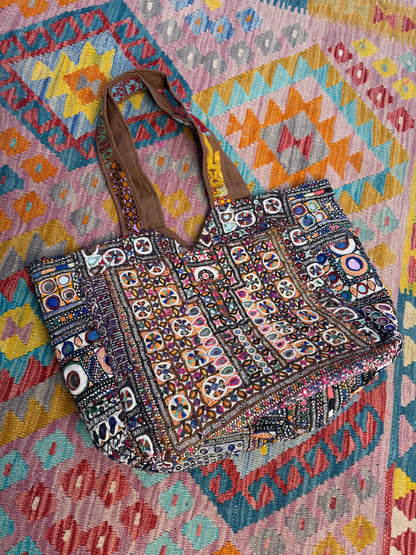 Vintage Shoulder Banjara Tote Bag - 2
