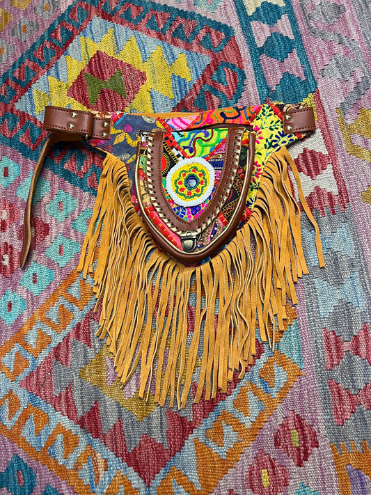 Boho Tassel Bumbag Belt - 2
