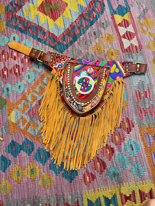 Boho Tassel Bumbag Belt - 3