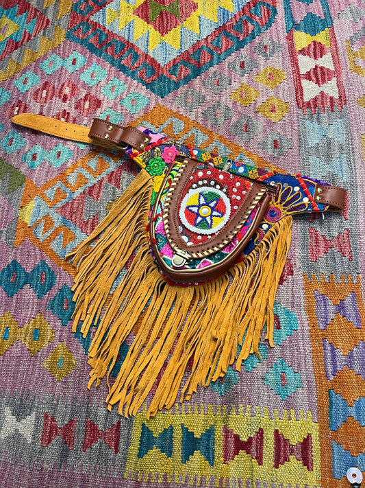 Boho Tassel Bumbag Belt - 7