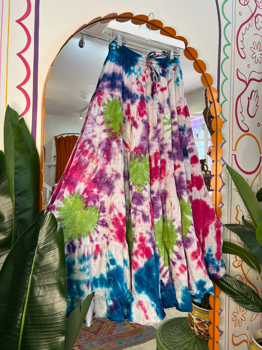 Tie Dye Ibiza Skirts - 7