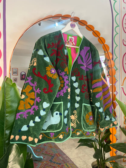 Velvet Peace Duster Jacket - 1