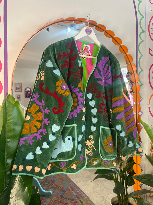 Velvet Peace Duster Jacket - 1