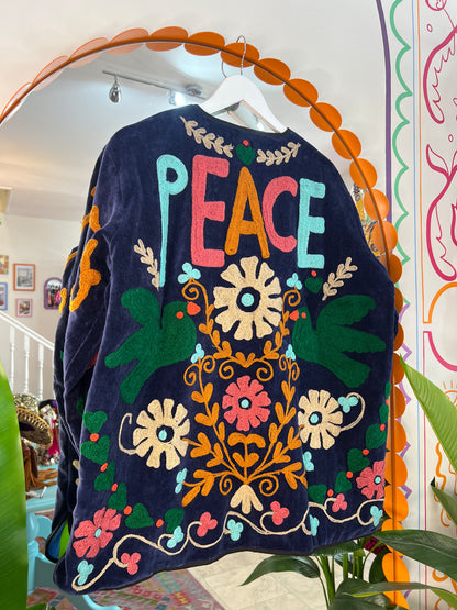 Velvet Peace Duster Jacket - 4
