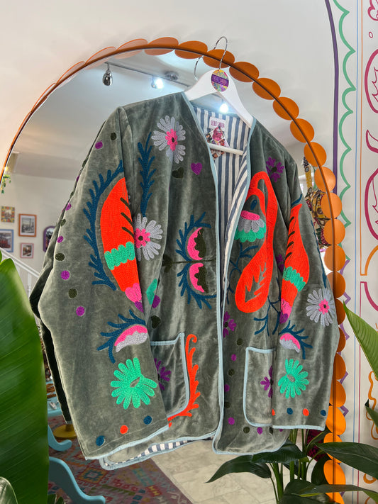 Velvet Love Duster Jacket - 1