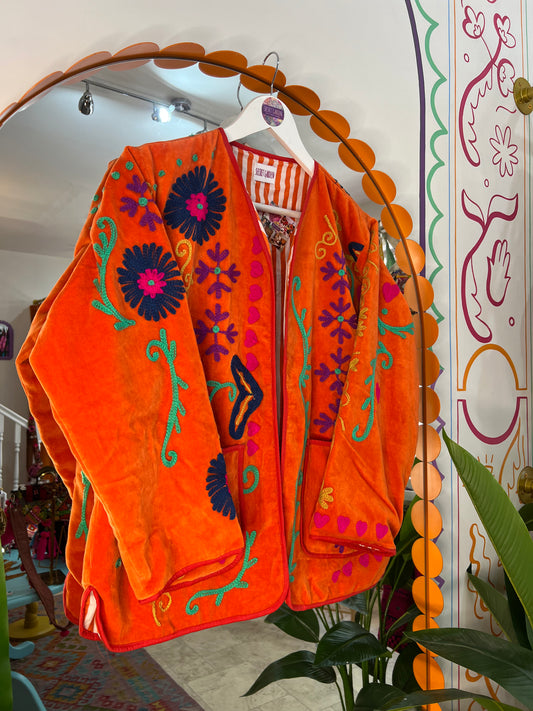 Peacock Duster Jacket - 1