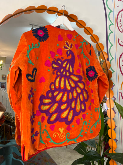 Peacock Duster Jacket - 1