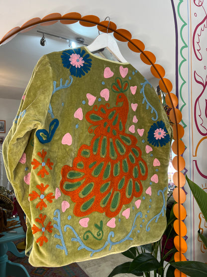 Peacock Duster Jacket - 3