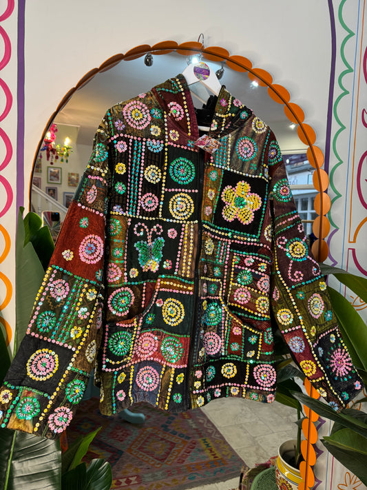Gypsy Soul Patchwork Hoodie - 3