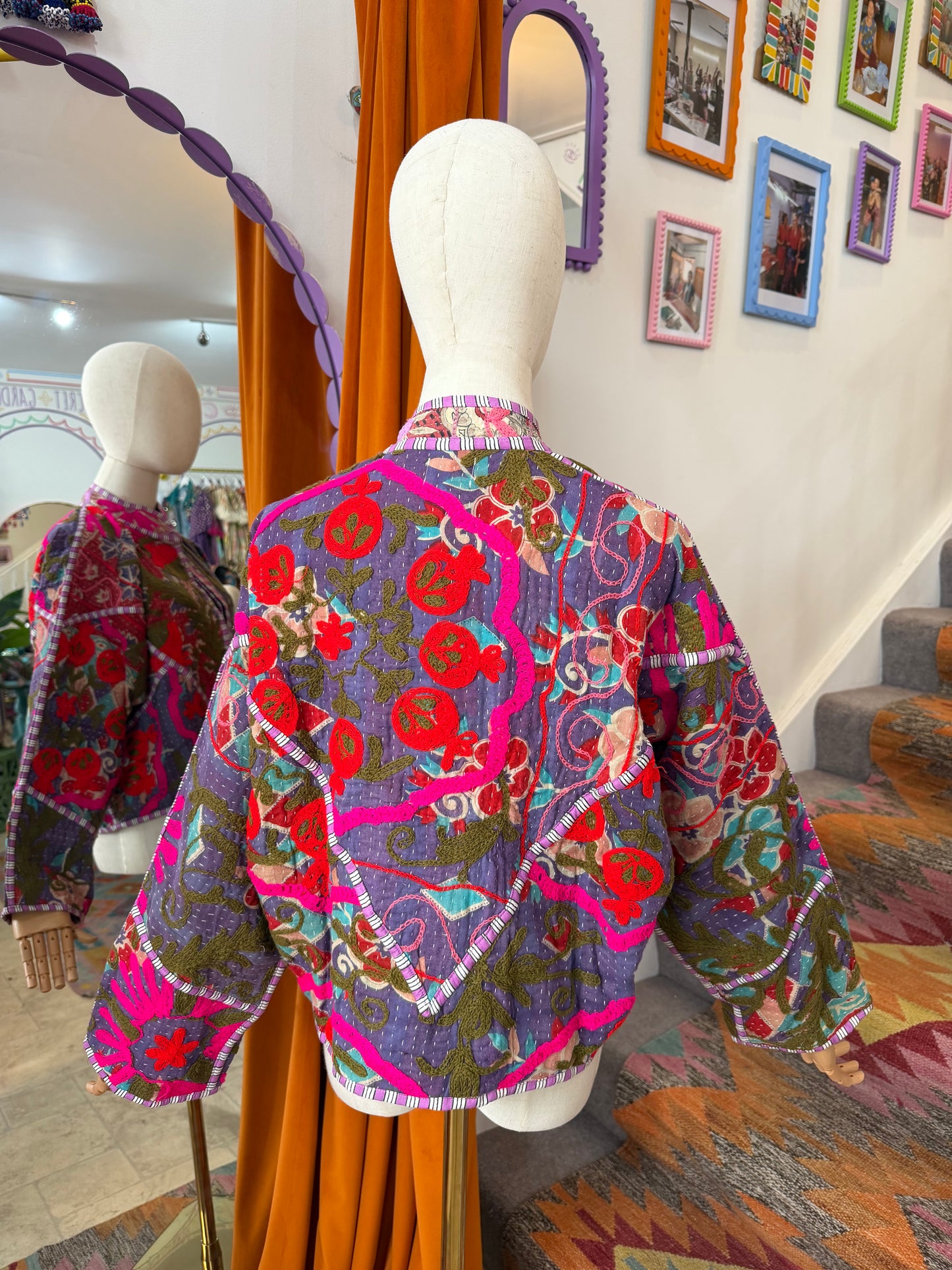 Blanket Kantha Jacket - 2