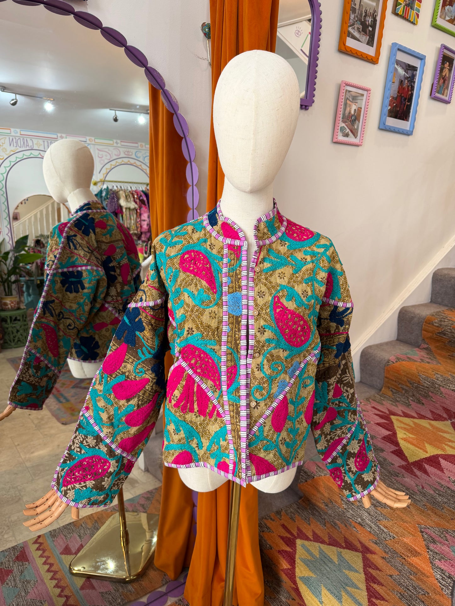 Blanket Kantha Jacket - 3