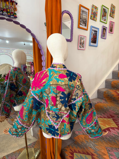 Blanket Kantha Jacket - 3