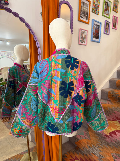 Blanket Kantha Jacket - 4