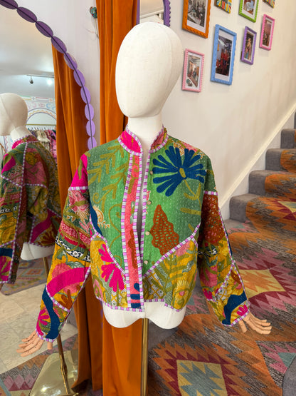 Blanket Kantha Jacket - 9