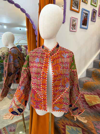 Blanket Kantha Jacket - 17