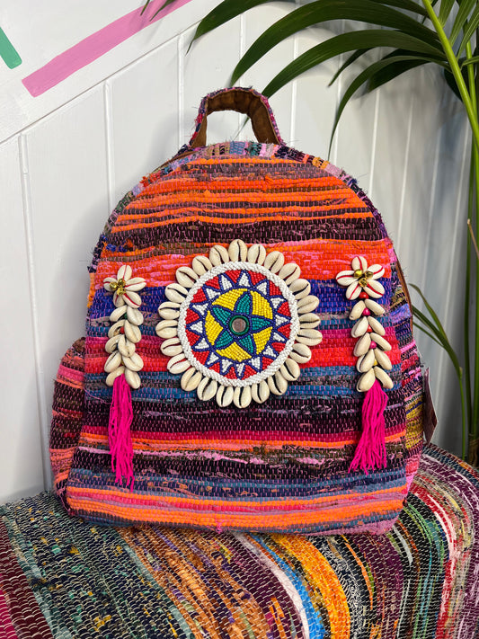 Rag Rug Backpack - 1