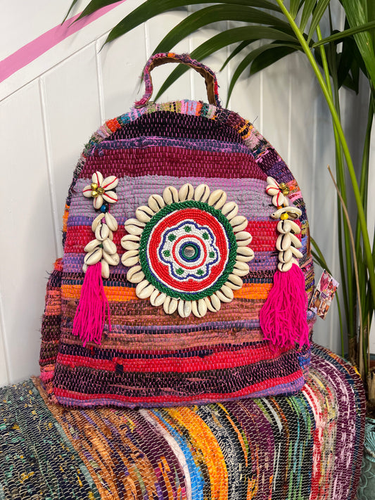 Rag Rug Backpack - 3