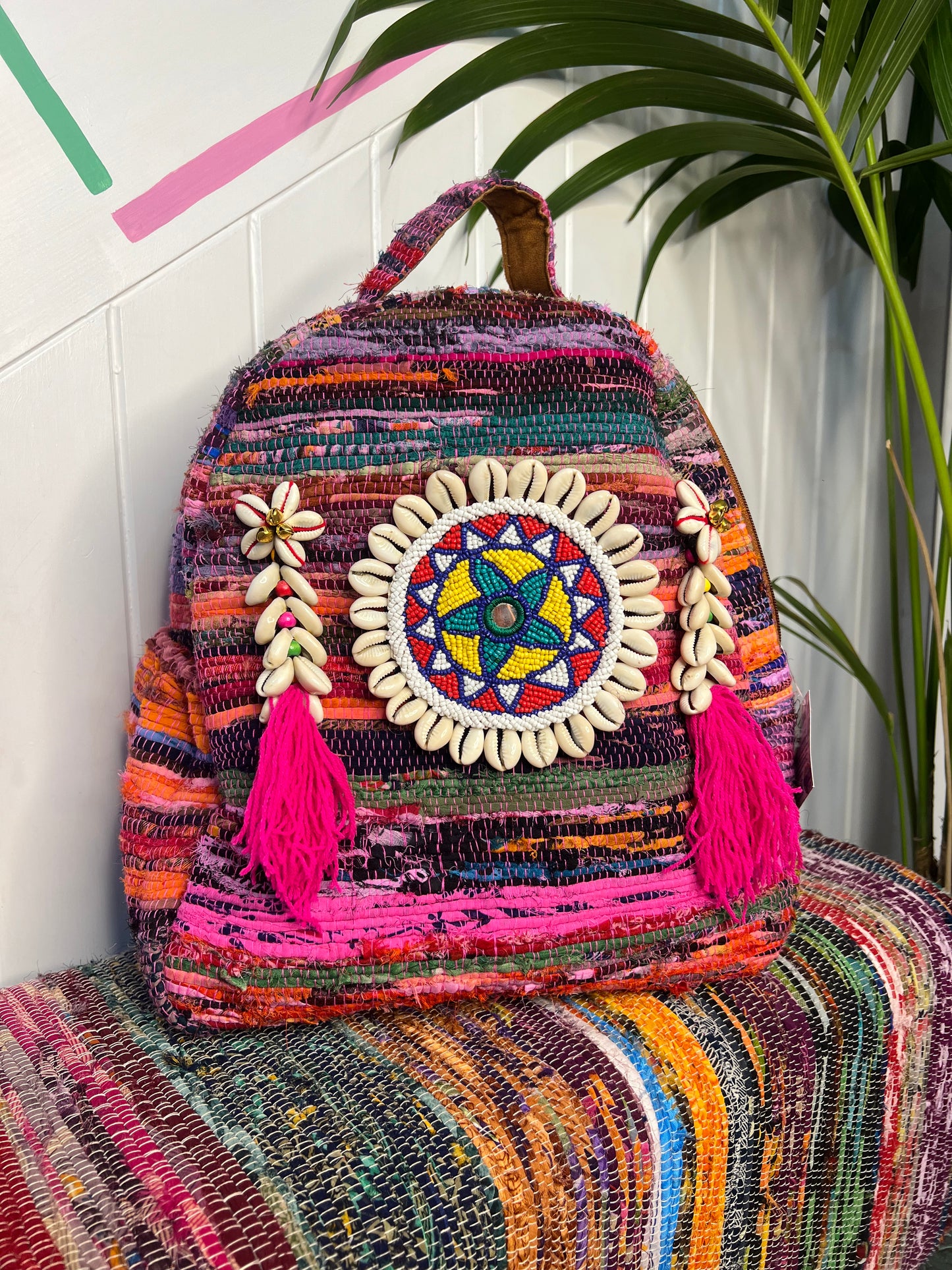 Rag Rug Backpack - 4