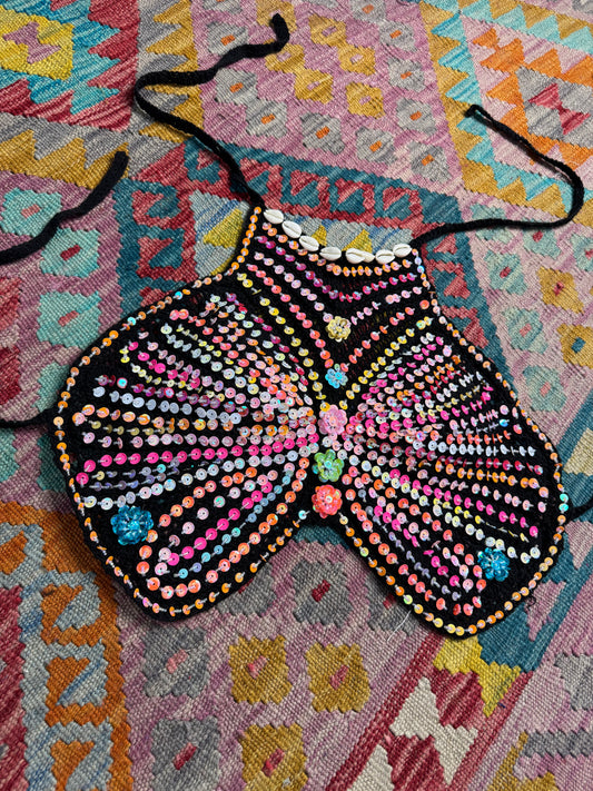 Gypsy Soul Sequin Butterfly Top - 2